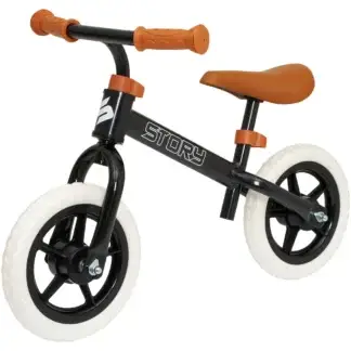Story Run Racer Løbecykel - sort